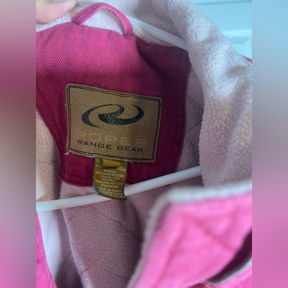 Roper Pink Fleece Jacket - Picture 3 of 3
